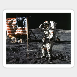 Eugene Cernan, Apollo 17, 1972 (C016/6371) Sticker